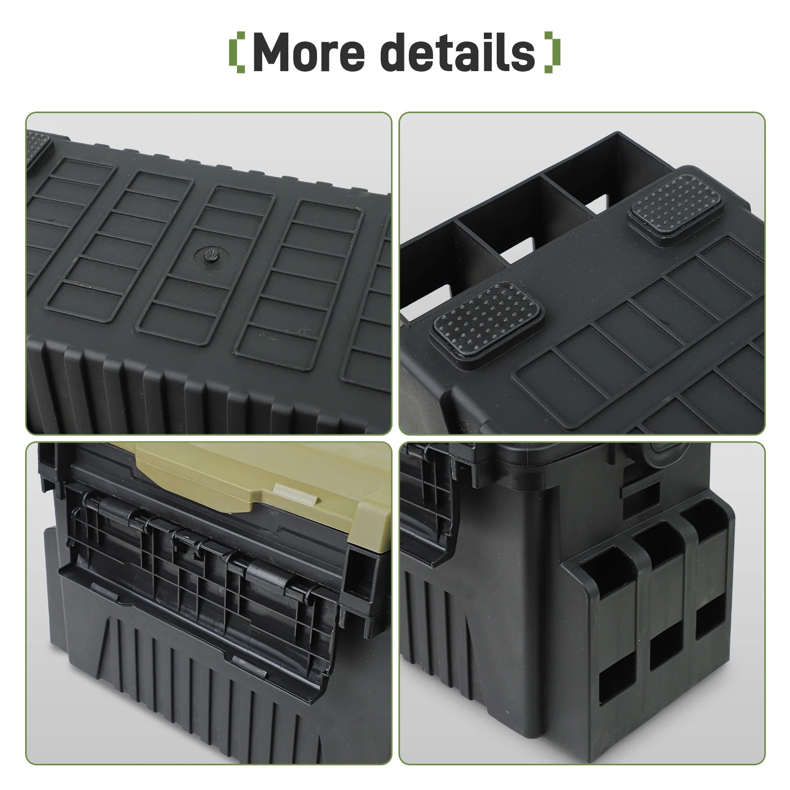 Fishing Tackle Box Double Laye - đánh giá và giá Fishing Kayak Crate